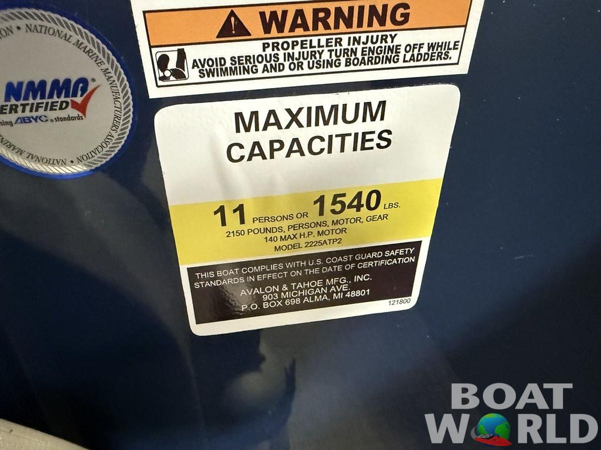 2025 Tahoe Pontoons LTZ 2385 Quad Lounge & Honda 4-Stroke EFI