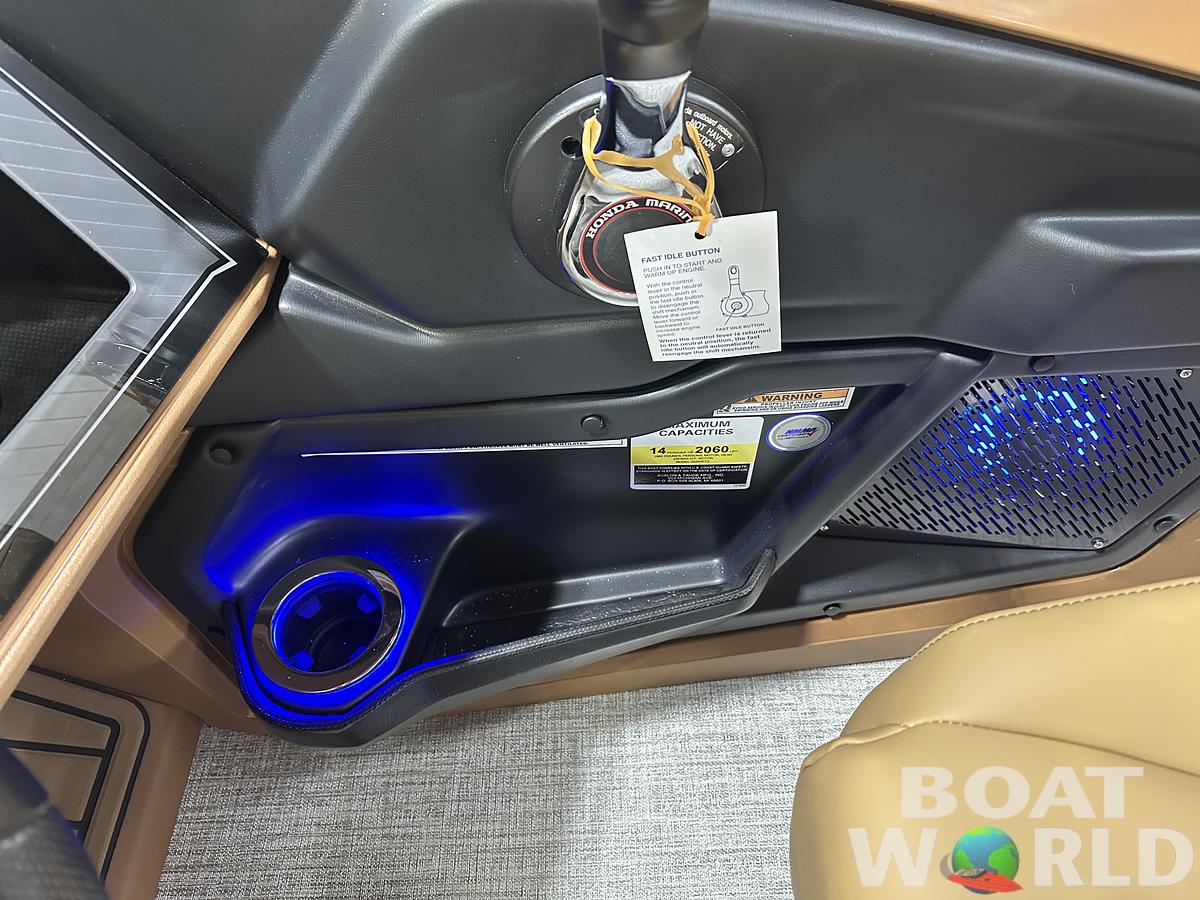 2025 Tahoe Pontoons Cascade 2385 Elite Cruise Tritoon & Honda 4-Stroke EFI