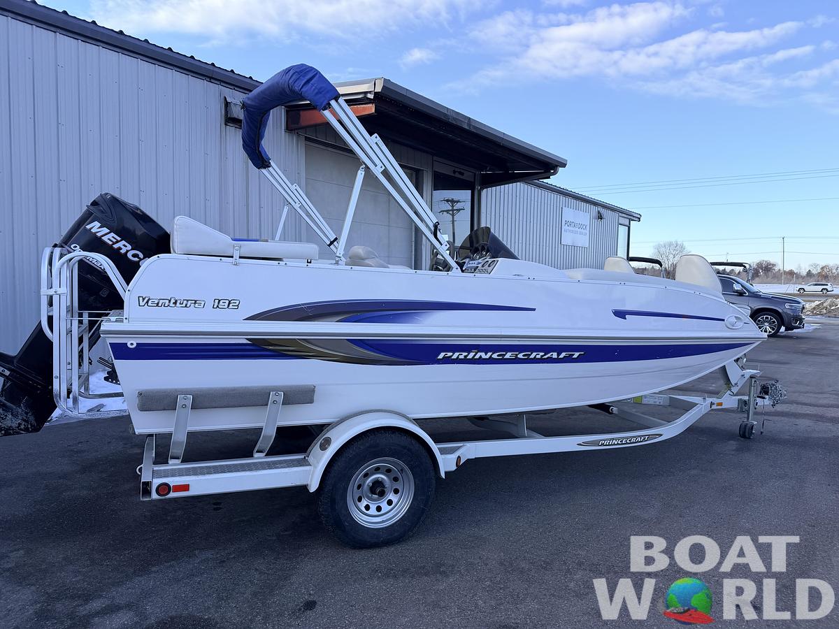 Used 2008 Princecraft Ventura 192 Deck Boat