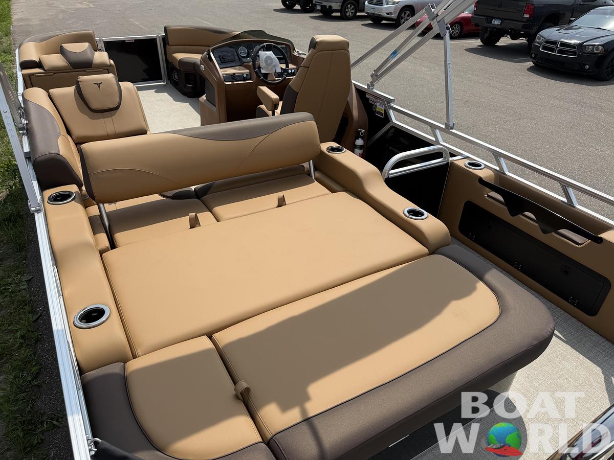 2025 Tahoe Pontoons LTZ 2385 Swingback (VRB) Tritoon & Honda 4-Stroke EFI