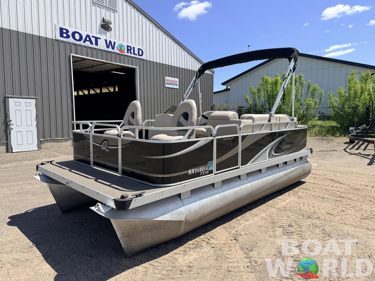 Used 2013 Qwest 7516 Adventure & 40HP Mercury 4Stroke - $16,995