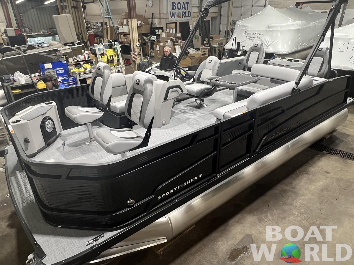 2026 Princecraft 21 Sportfisher 4-S Quad Fish Pontoon