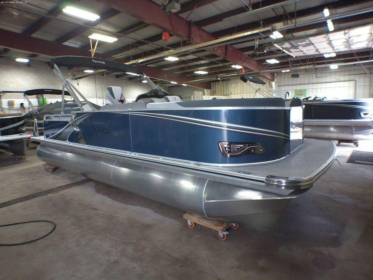 2025 Tahoe Pontoons LTZ 2385 Quad Lounge Shift SS & Honda 4-Stroke EFI