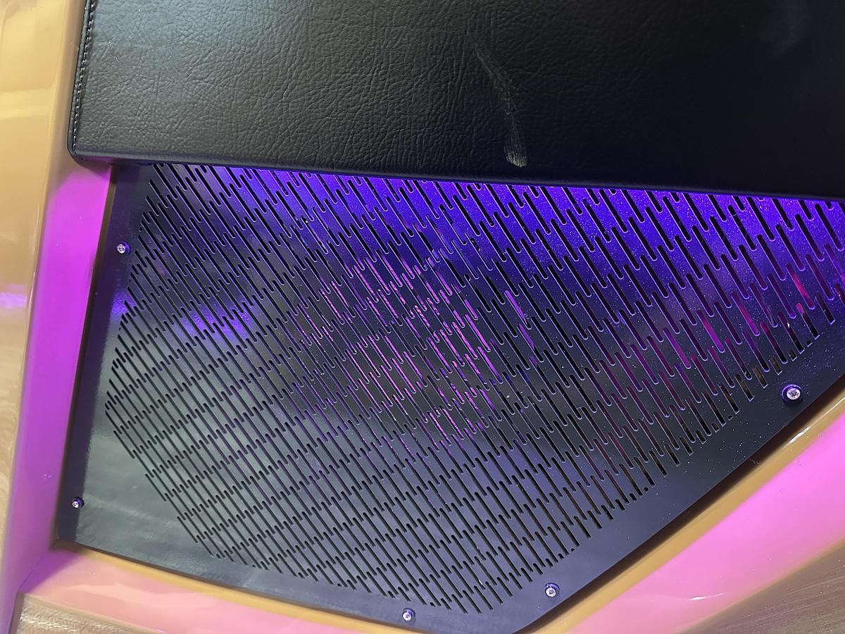 2025 Tahoe Pontoons Grand Tahoe 2585 Quad Lounge Windshield Tritoon & Mercury 400HP V10