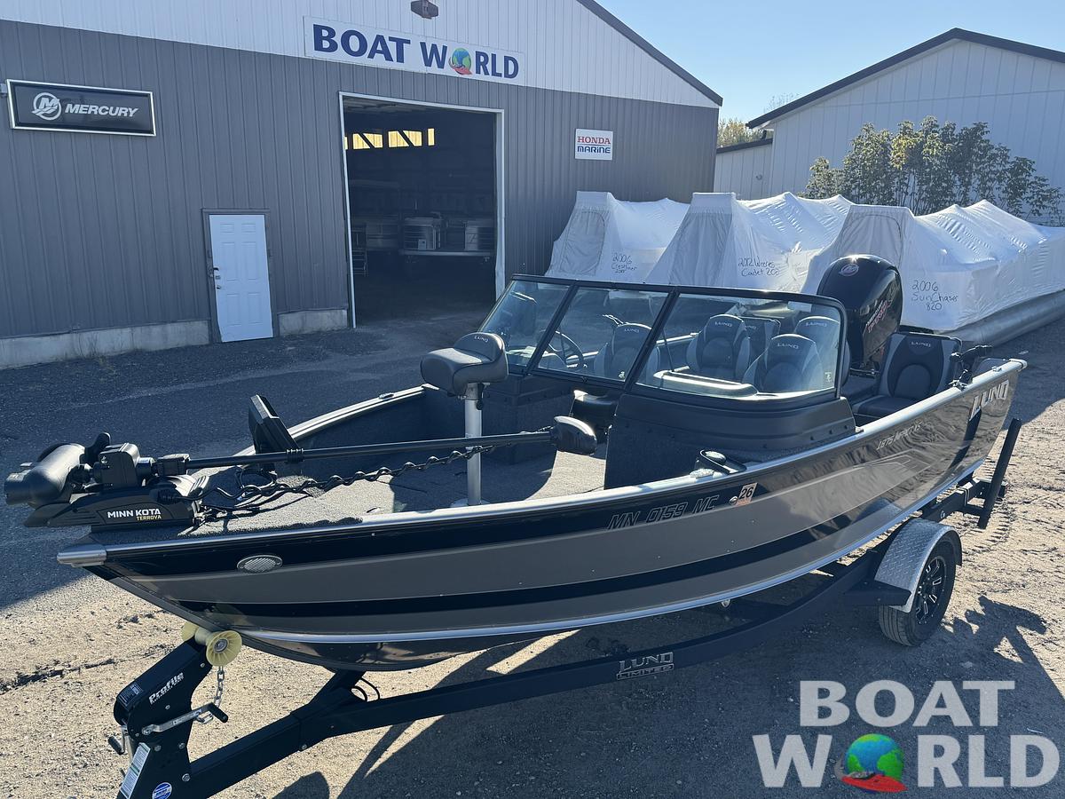 Used 2021 Lund 1875 Impact XS with 150HP Mercury Pro XS Fourstroke EFI