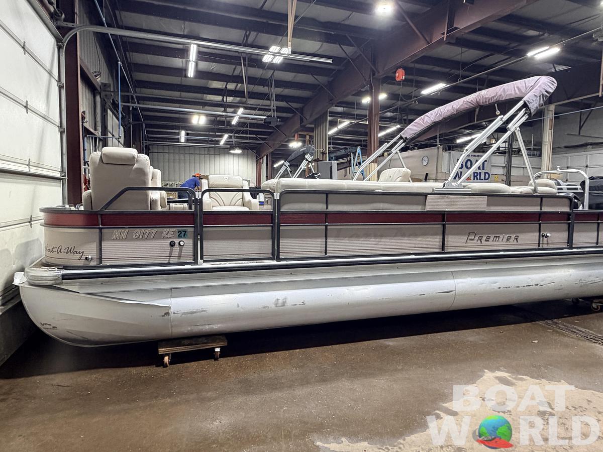 Used 2007 Premier 251 Cast-a-Way Fish & Cruise Pontoon & 115HP Mercury 4Stroke - $19,995