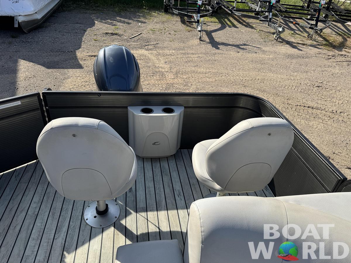 Used 2017 Crest  200 Pontoon with 115HP Yamaha Fourstroke EFI