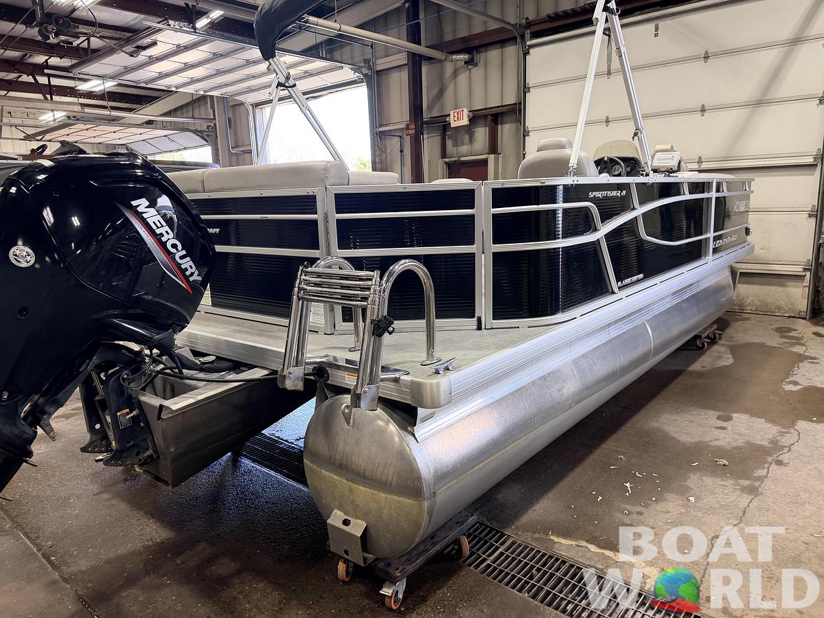 Used 2021 Princecraft 21 Sportfisher 2RS Pontoon & 90HP Mercury 4-Stroke -$27,995