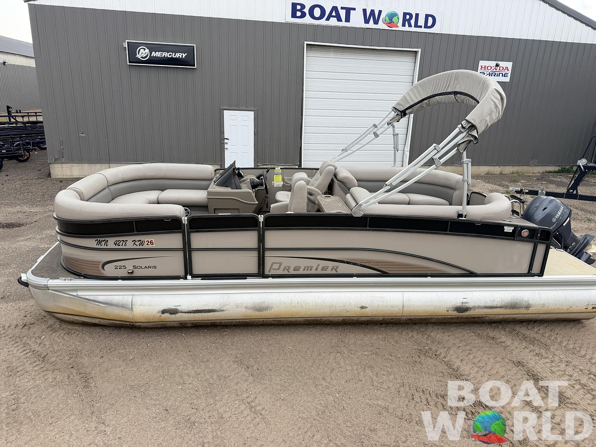 Used 2012 Premier 225 Solaris & 50HP Yamaha 4Stroke -$19,995