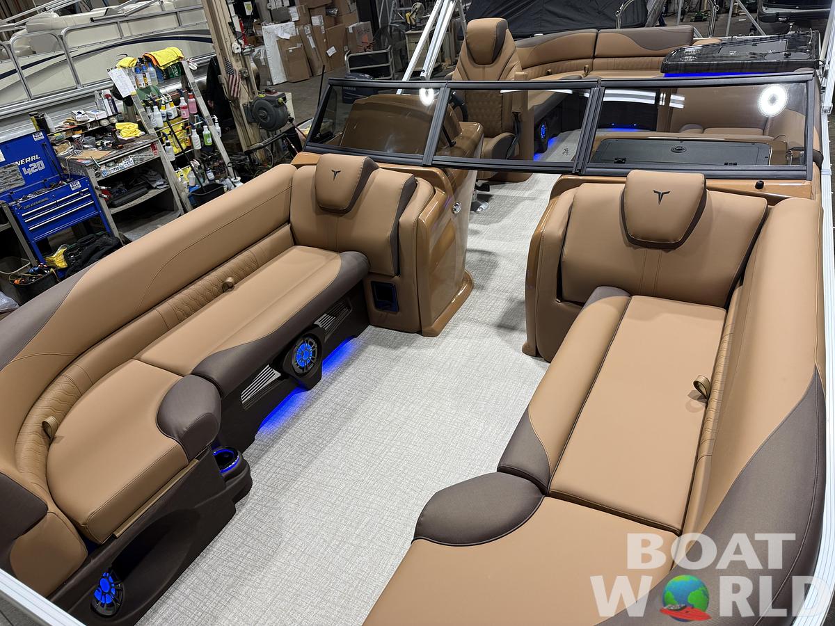 2026 Tahoe Pontoons LTZ 2385 Elite Windshield Tritoon 