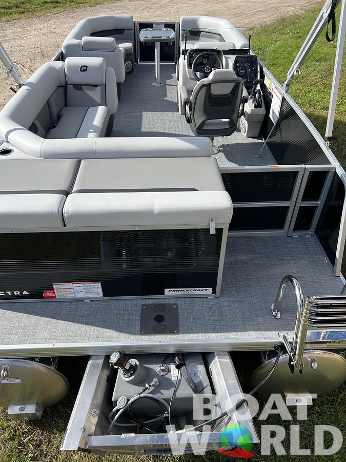2026 Princecraft Vectra 21 Cruise Lounge Pontoon & Mercury 4-Stroke EFI