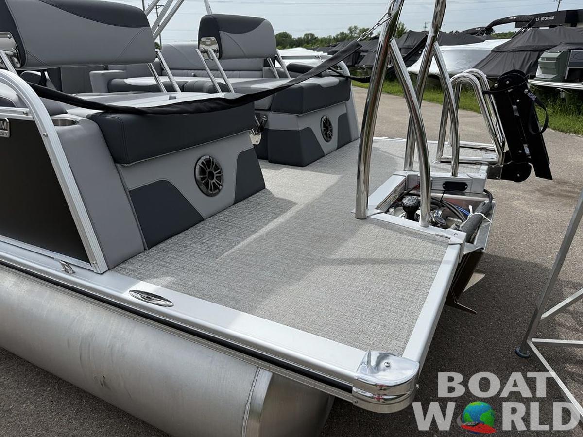 2025 Tahoe Pontoons LTZ 2385 Quad Lounge Shift Flip & Honda 4-Stroke EFI