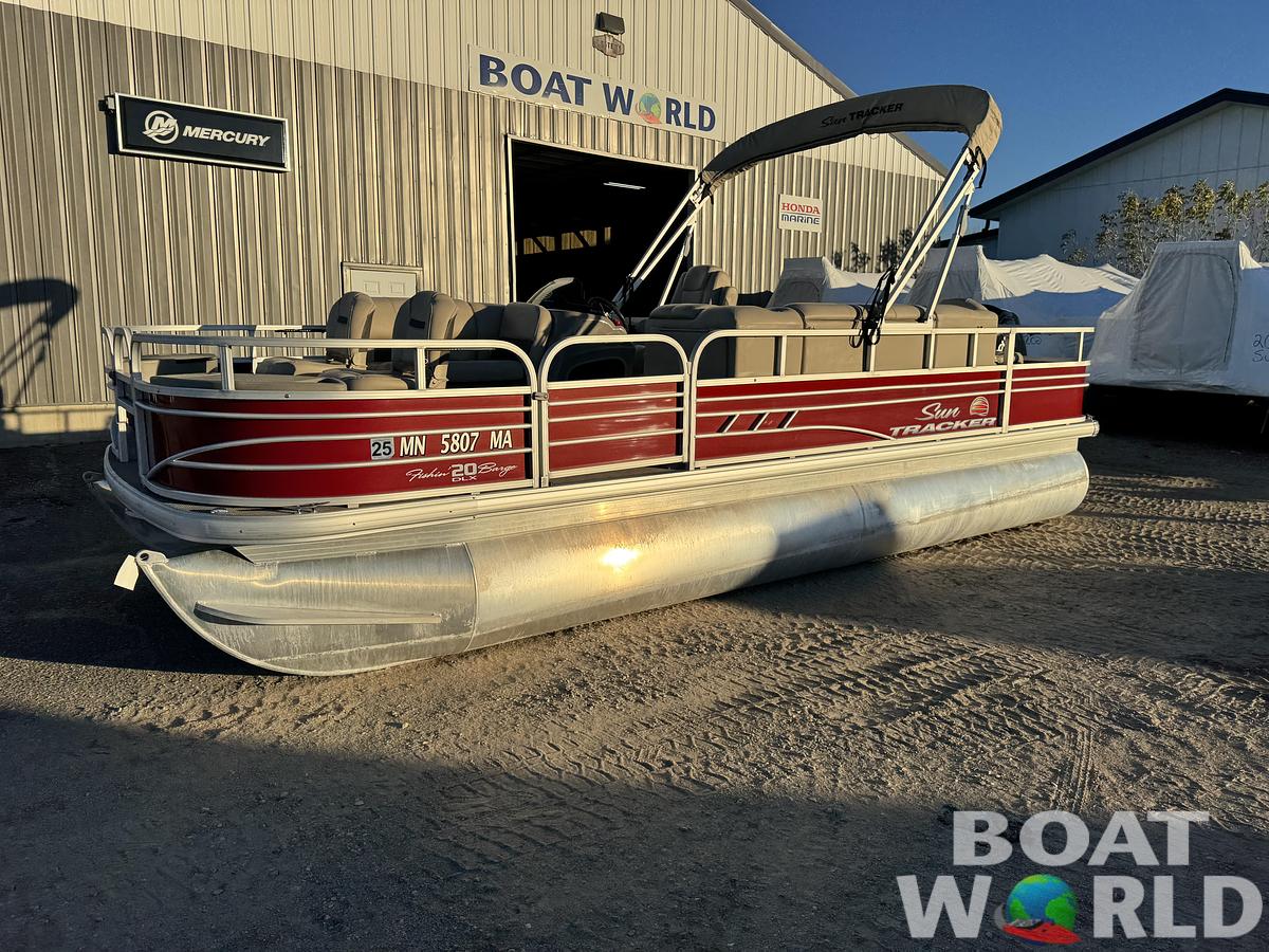 Used 2020 Sun Tracker Fishin Barge 20 DLX Pontoon