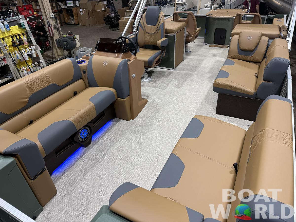 2026 Tahoe Pontoons GEOfish 2385 Rear Fish Tritoon 