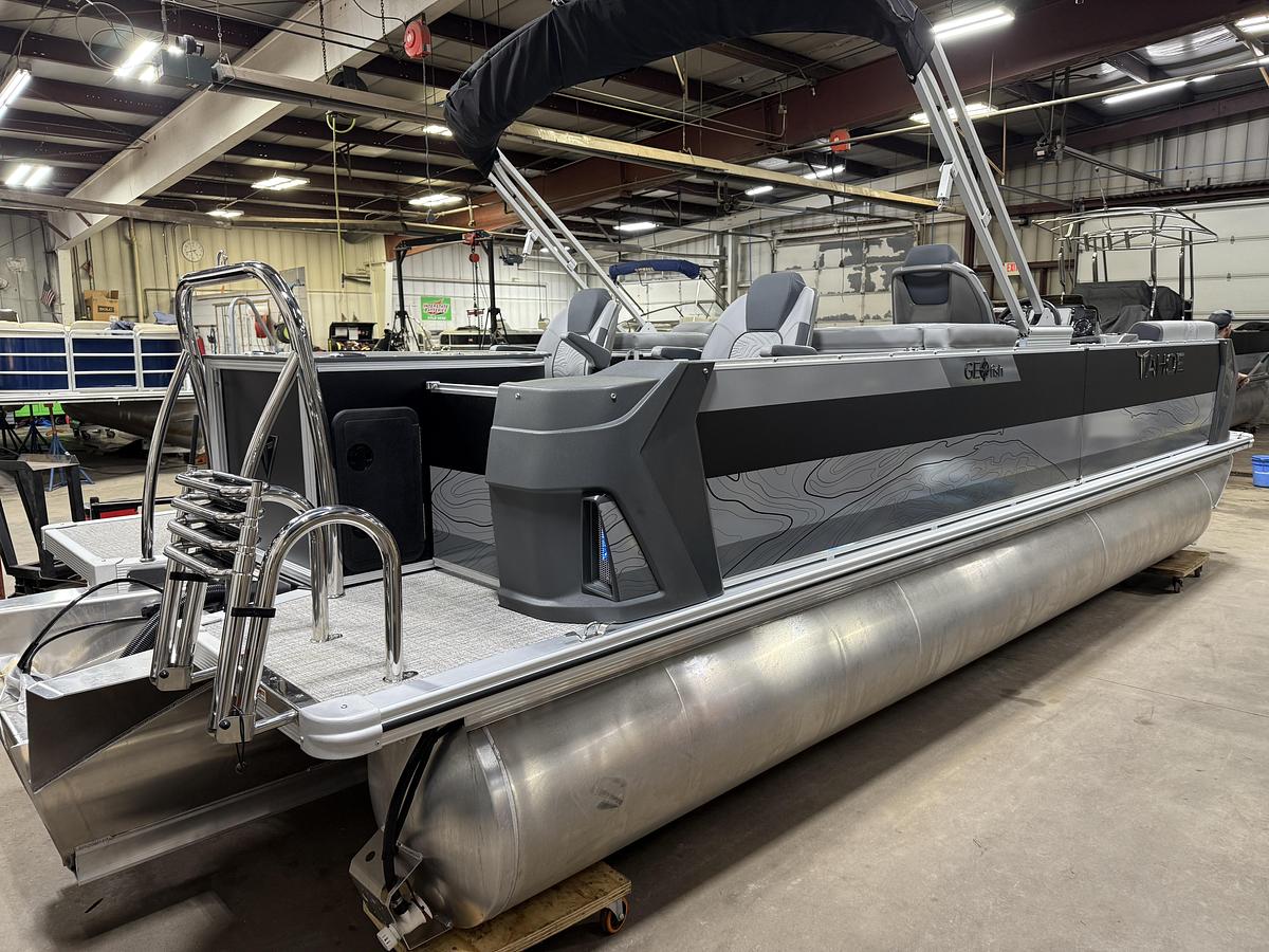 2025 Tahoe Pontoons GEOfish 2385 Rear Fish Tritoon & Honda 4-Stroke EFI
