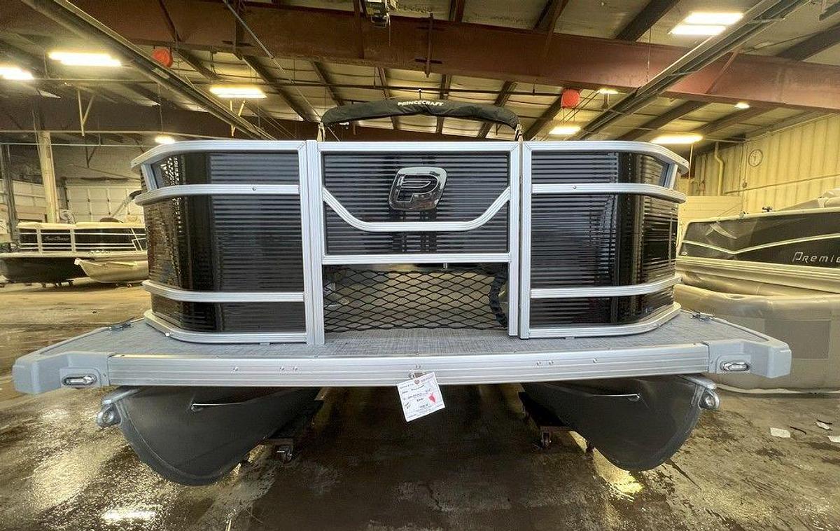 2025 Princecraft 21 Sportfisher 4-S Quad Fish Pontoon & Mercury 4-Stroke EFI
