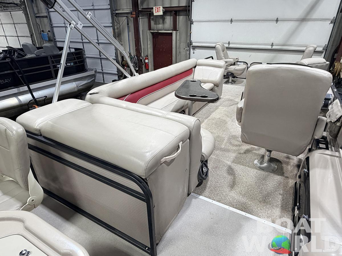 Used 2007 Premier 251 Cast-a-Way Fish & Cruise Pontoon & 115HP Mercury 4Stroke - $19,995