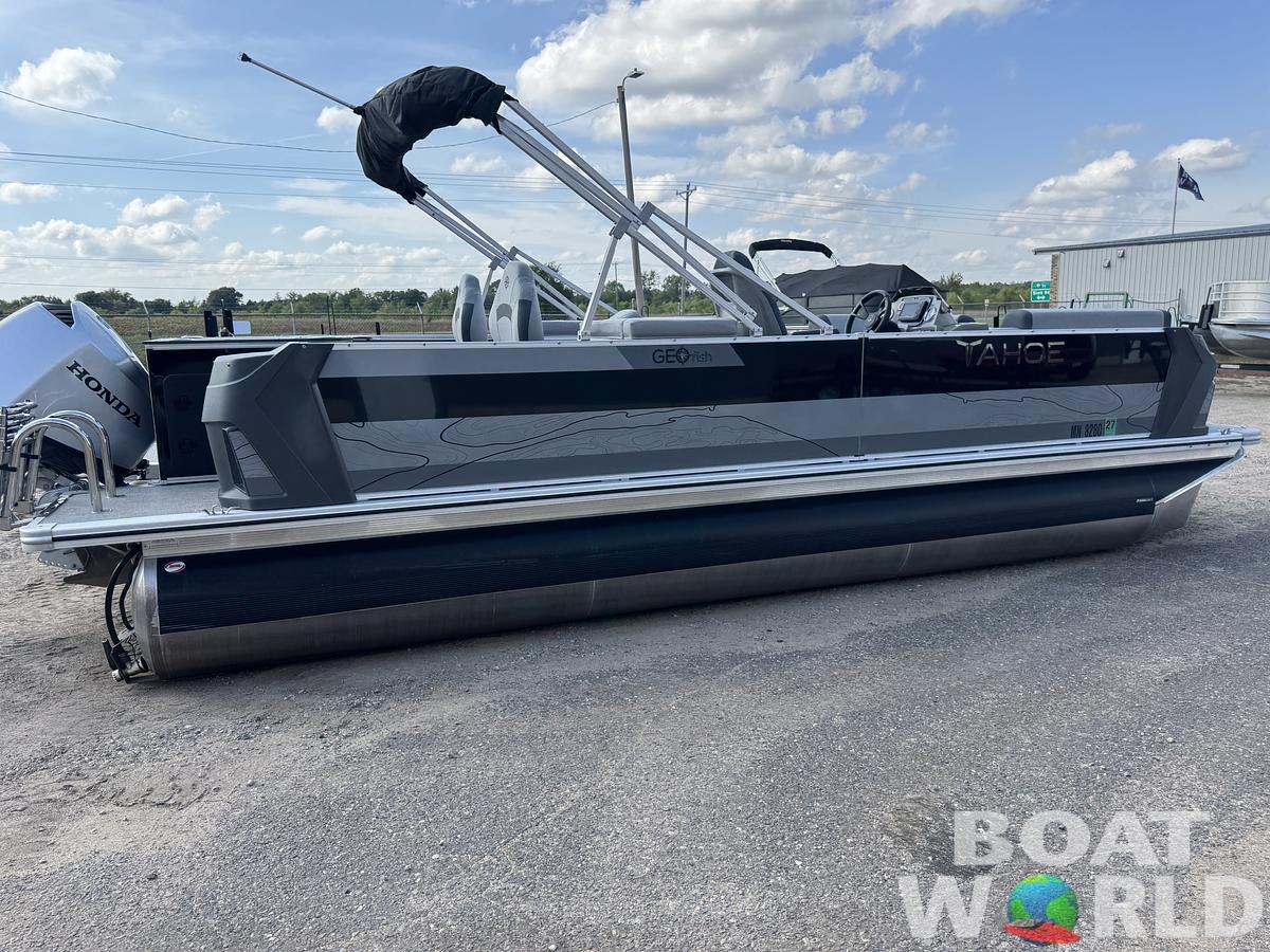 2025 Tahoe Pontoons GEOfish 2385 Rear Fish & Honda 4-Stroke EFI