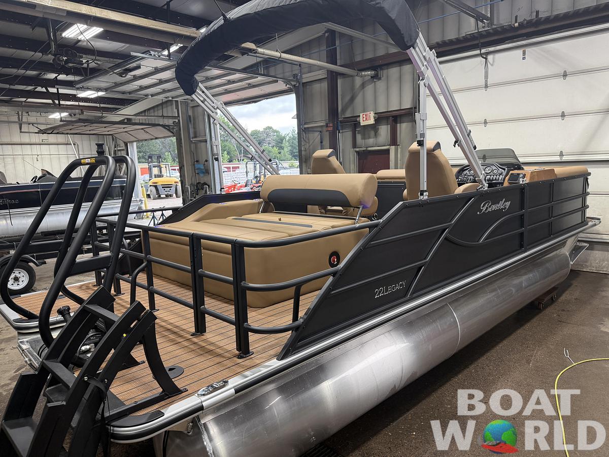 2027 Bentley Legacy 220 Swingback Pontoon & 4-Stroke Outboard $43995