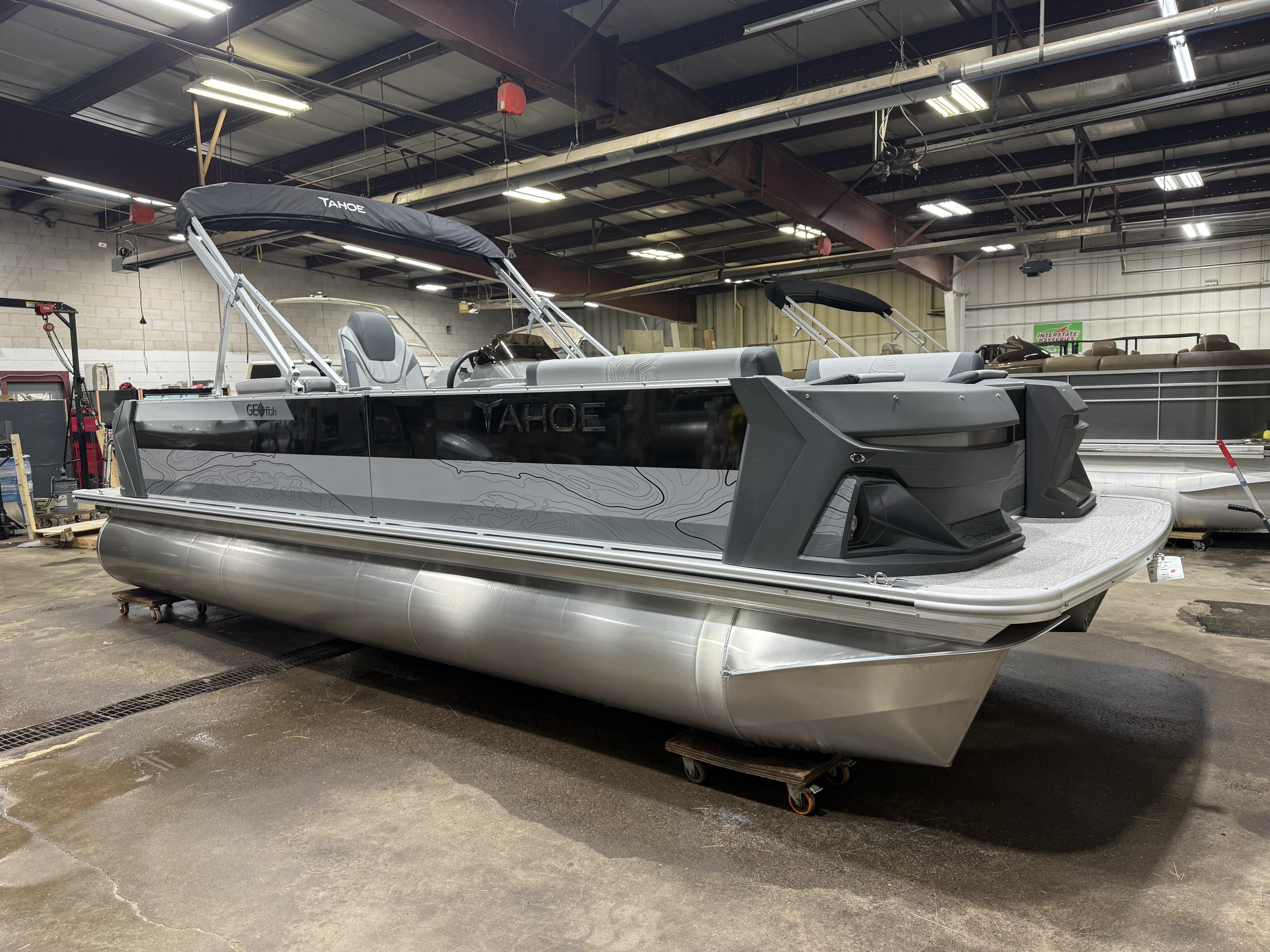 2026 Tahoe Pontoons GEOfish 2385 Rear Fish 