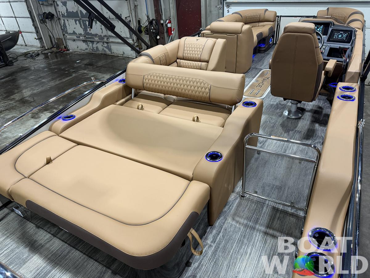 2026 Tahoe Pontoons Cascade 2385 Swingback (VRB) Tritoon 