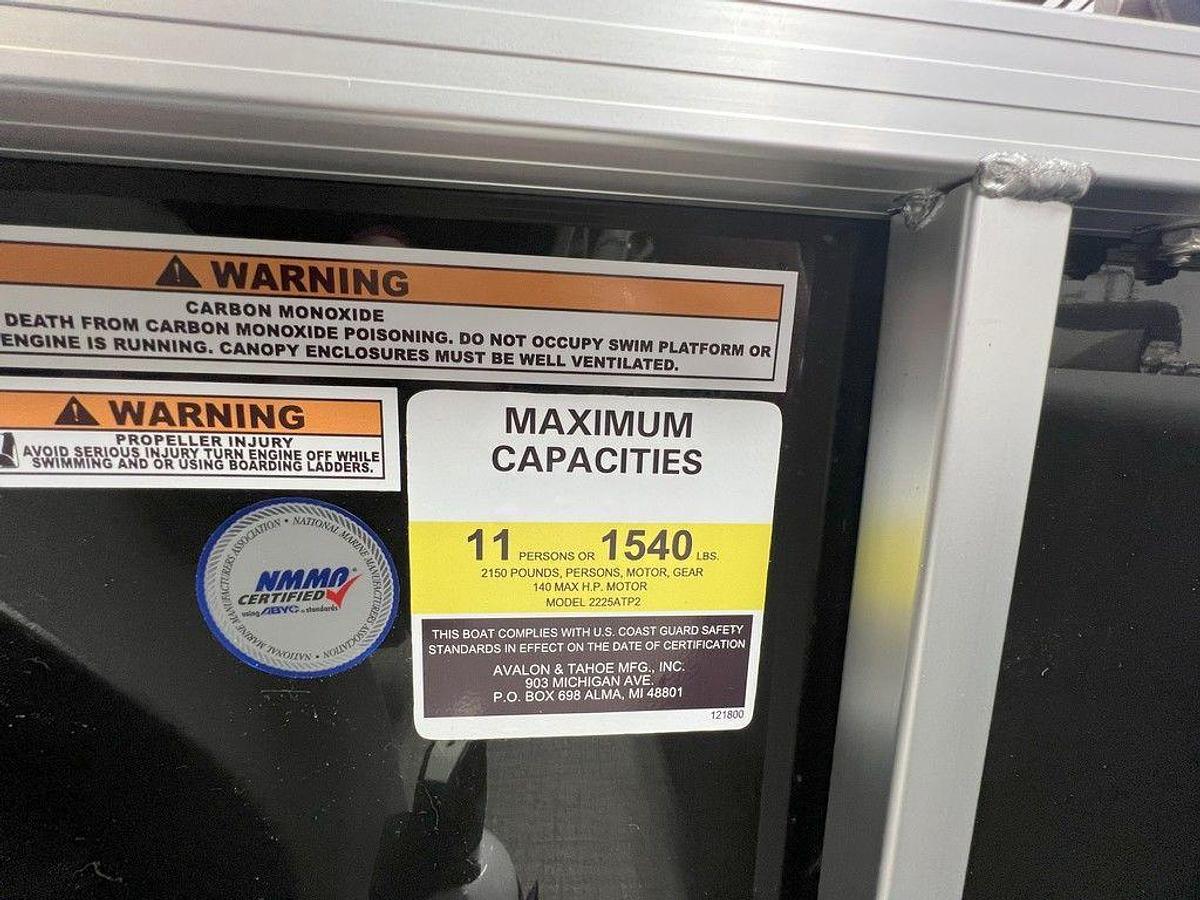 2025 Tahoe Pontoons LTZ 2385 Quad Lounge Shift SS & Honda 4-Stroke EFI