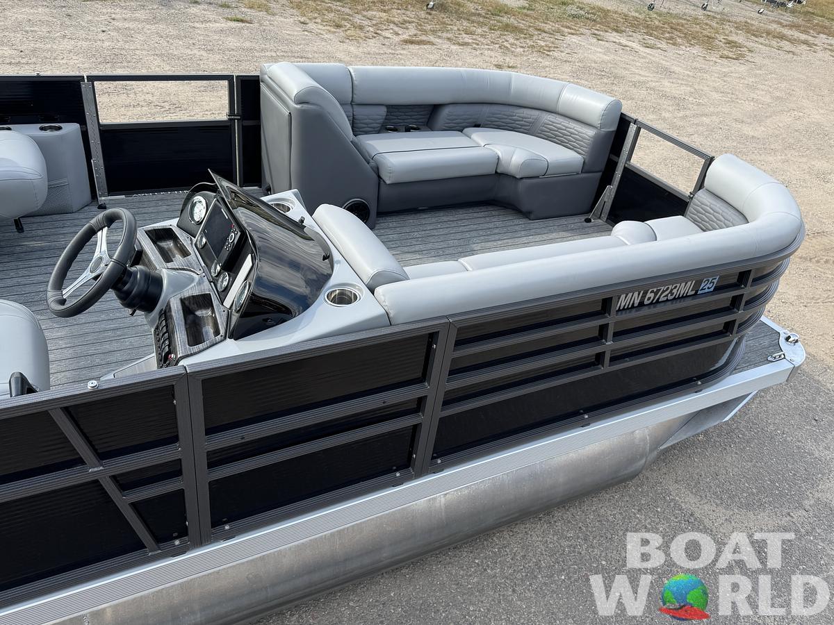 Used 2023 Montego Bay 8522 Quad Lounge Pontoon with 115HP Honda Fourstroke EFI
