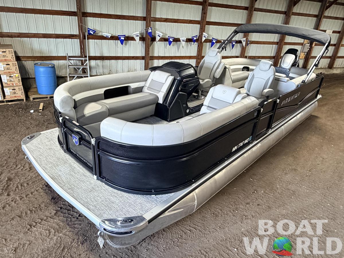 Used 2024 Premier 250 SunSation PTX Tritoon & 300HP Suzuki -$69,995