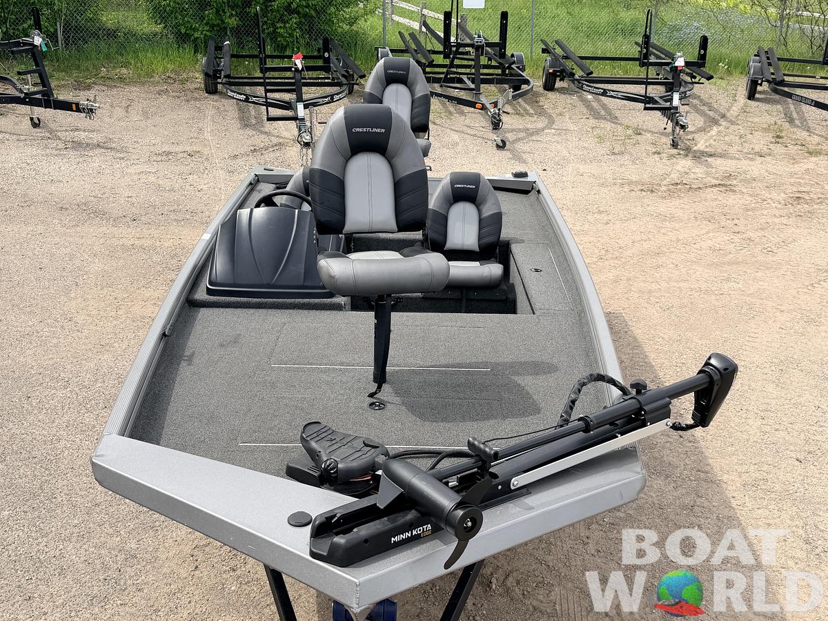 Used 2021 Crestliner 1700 Ridge & 40HP Mercury 4Stroke - $15,995