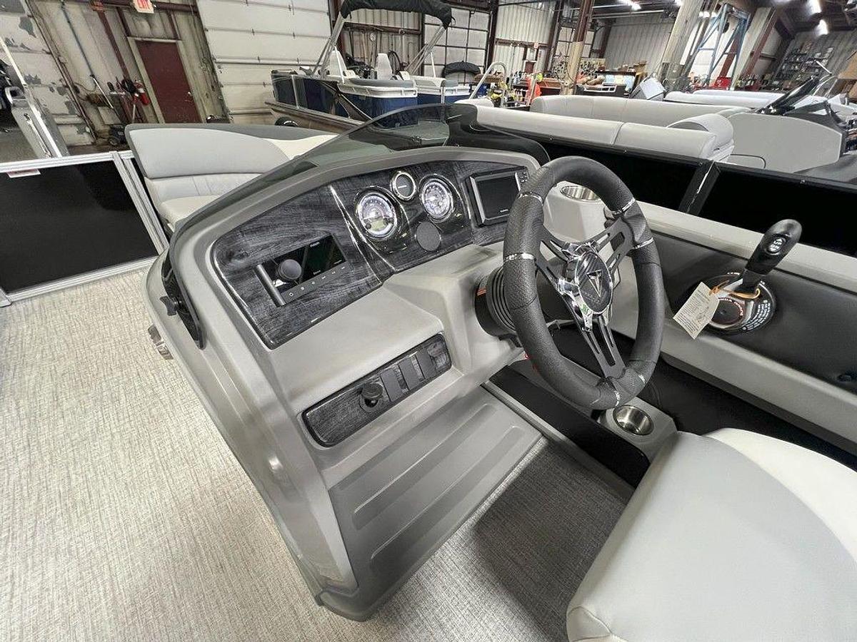 2025 Tahoe Pontoons LTZ 2385 Quad Lounge Shift SS & Honda 4-Stroke EFI
