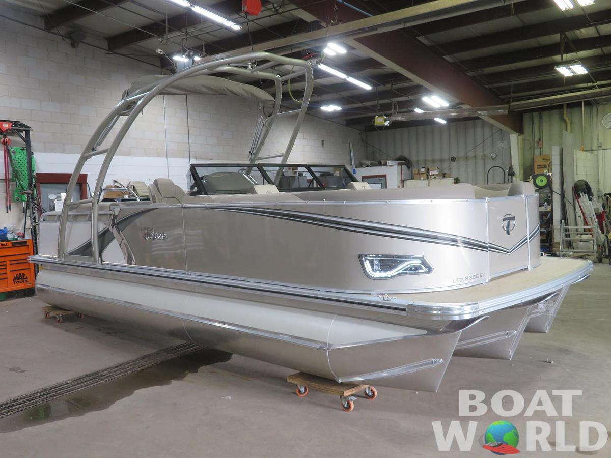 2024 Tahoe Pontoons LTZ 2385 Elite Windshield Tritoon & Suzuki 200HP 4-Stroke EFI
