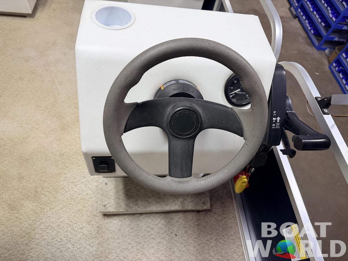 Used 2019 Forester 14' Fish n Fun Pontoon - $10,995