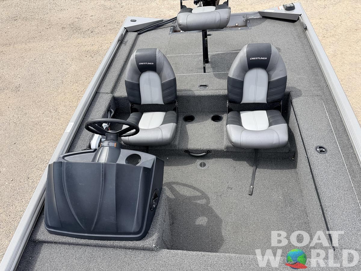 Used 2021 Crestliner 1700 Ridge & 40HP Mercury 4Stroke - $15,995
