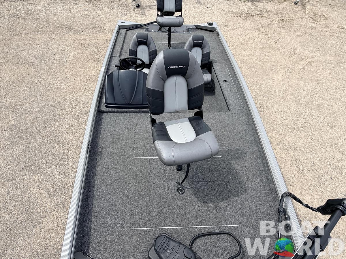 Used 2021 Crestliner 1700 Ridge & 40HP Mercury 4Stroke - $15,995