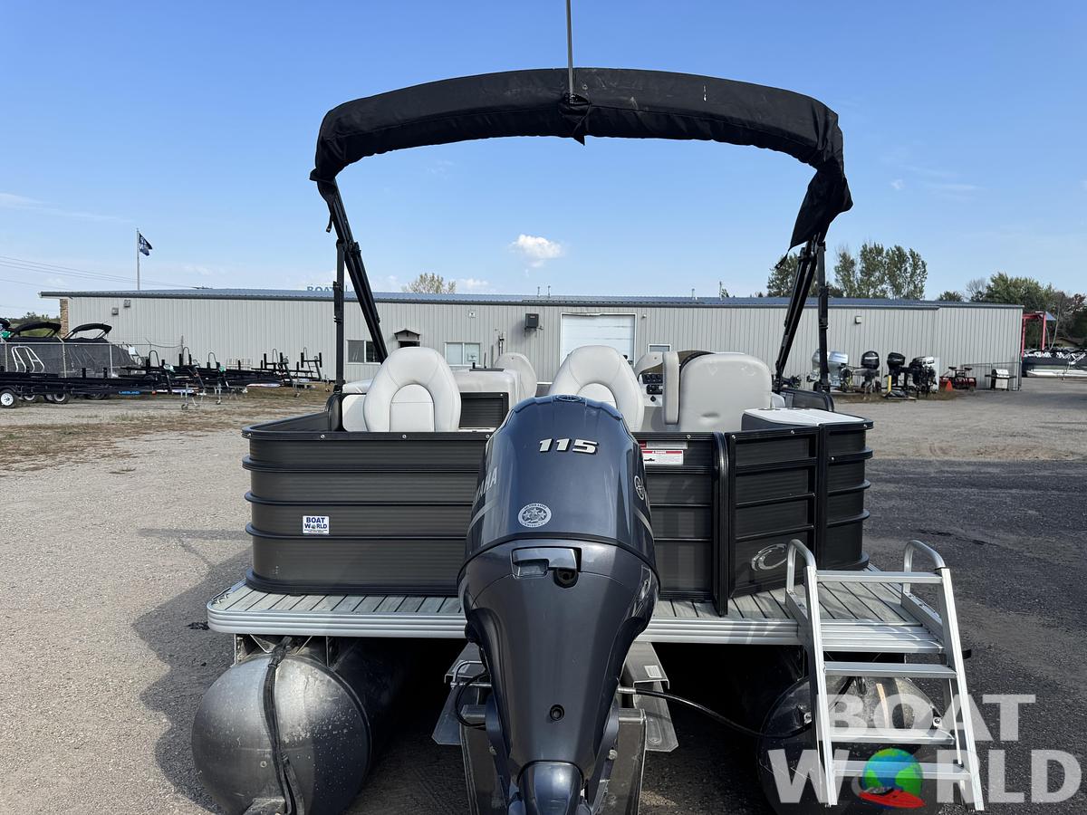 Used 2017 Crest  200 Pontoon with 115HP Yamaha Fourstroke EFI