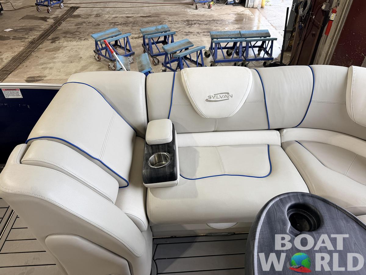 Used 2017 Sylvan S3 Rear Lounge with Sport Tower & 150HP Yamaha SHO VMAX - $39,995