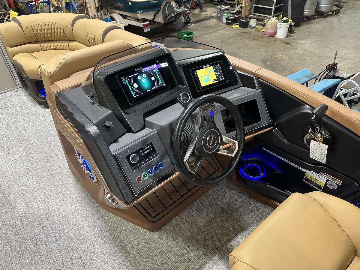 2025 Tahoe Pontoons Cascade 2385 Elite Tritoon & 225HP
