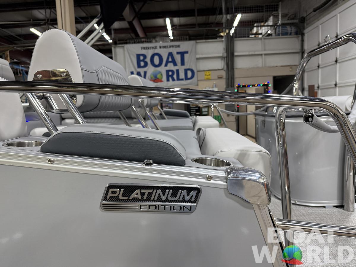 2025 Tahoe Pontoons Cascade 2385 Quad Lounge Shift SS Tritoon & Honda 4-Stroke EFI