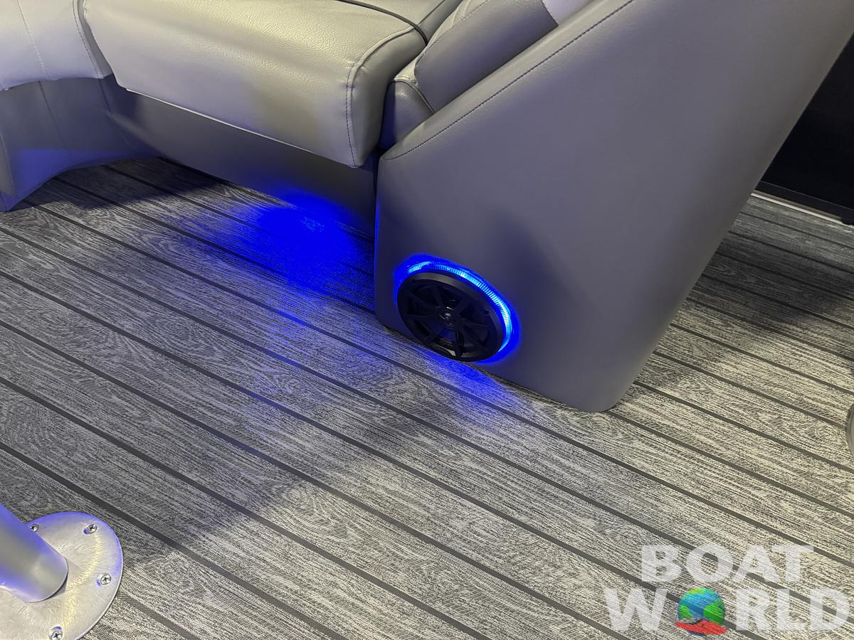 Used 2023 Montego Bay 8522 Quad Lounge Pontoon with 115HP Honda Fourstroke EFI