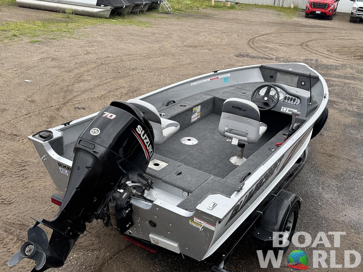 Used 2011 Alumacraft  Classic 165 with 70HP Suzuki Fourstroke EFI