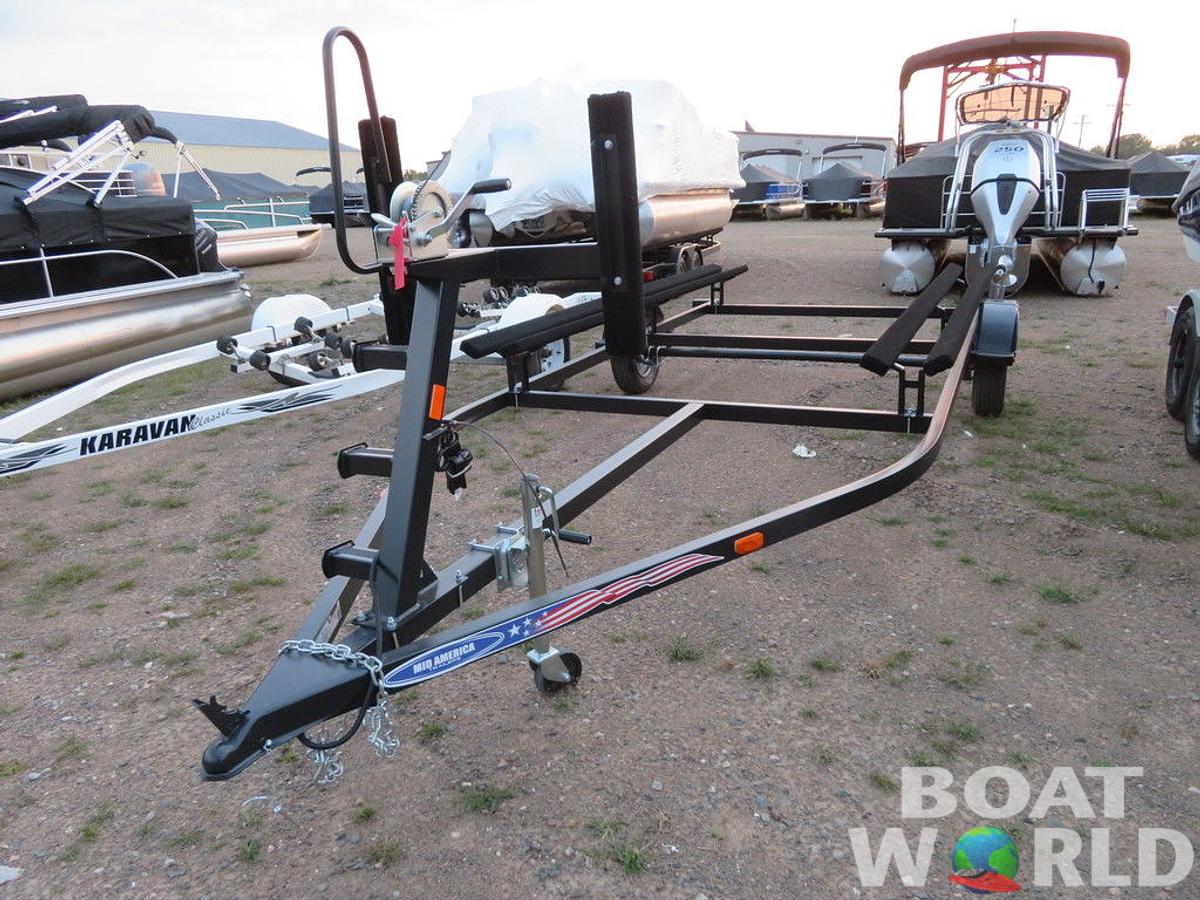 2025 Mid America PT16LT Single Axle Pontoon Bunk Trailer