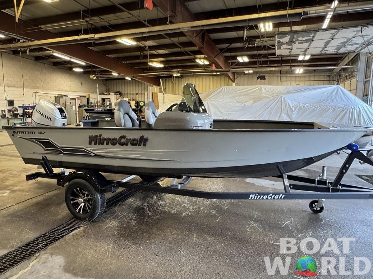 2025 Mirrocraft F167 Side Console & Honda 60HP 4-Stroke EFI