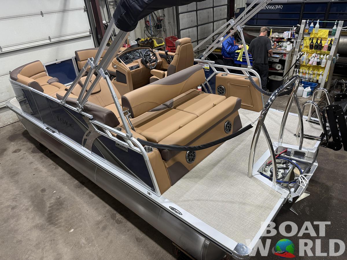 2026 Tahoe Pontoons LTZ 1985 Cruise Rear Bench (CRB) 