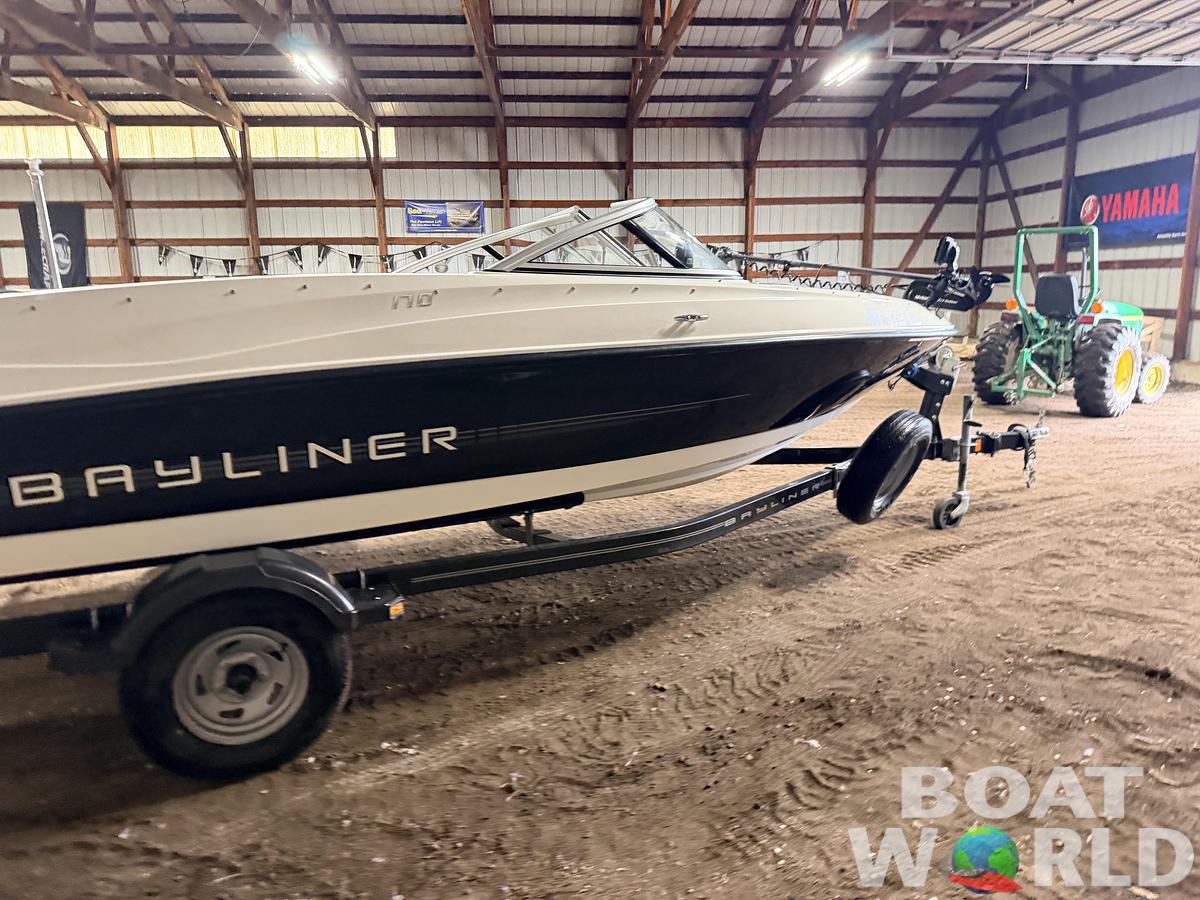 Used 2013 Bayliner 170 Fish & Ski with Single Axle Trailer & 115HP Mercury 4Stroke - $12,995