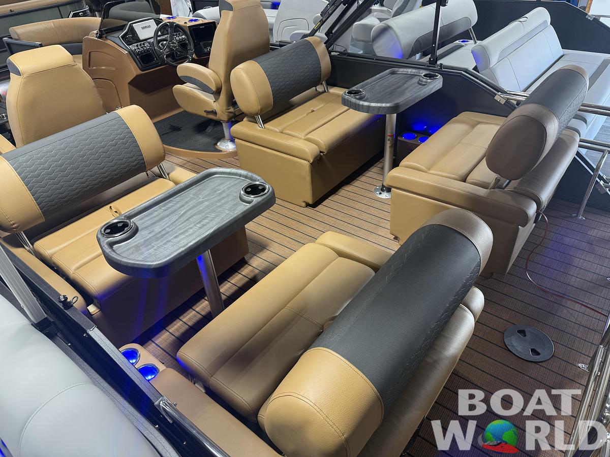 2026 Bentley Pontoons Elite 223 Quad Swingback QSB Tritoon