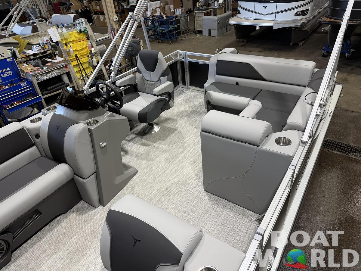 2026 Tahoe Pontoons Sport 1980 Cruise Rear Bench (CRB)