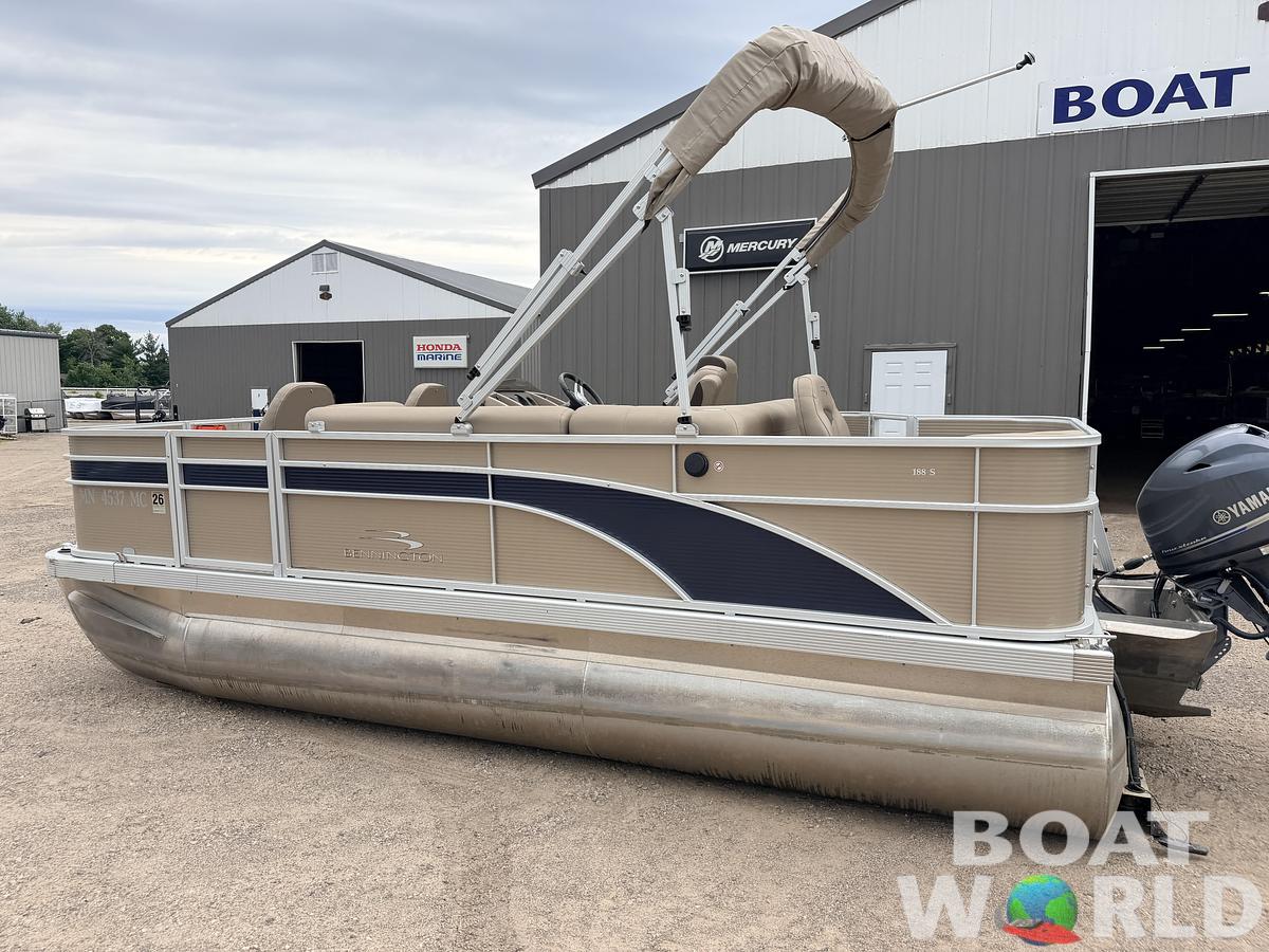 Used 2021 Bennington 188 S & 50HP Yamaha 4Stroke -$25,995