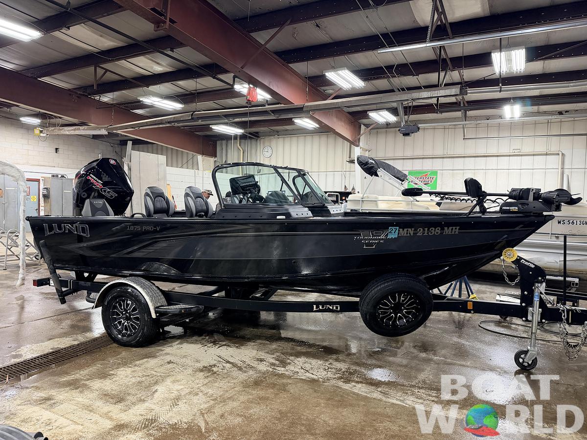 Used 2022 Lund 1875 Pro-V &  200HP Mercury ProXS - $49,995