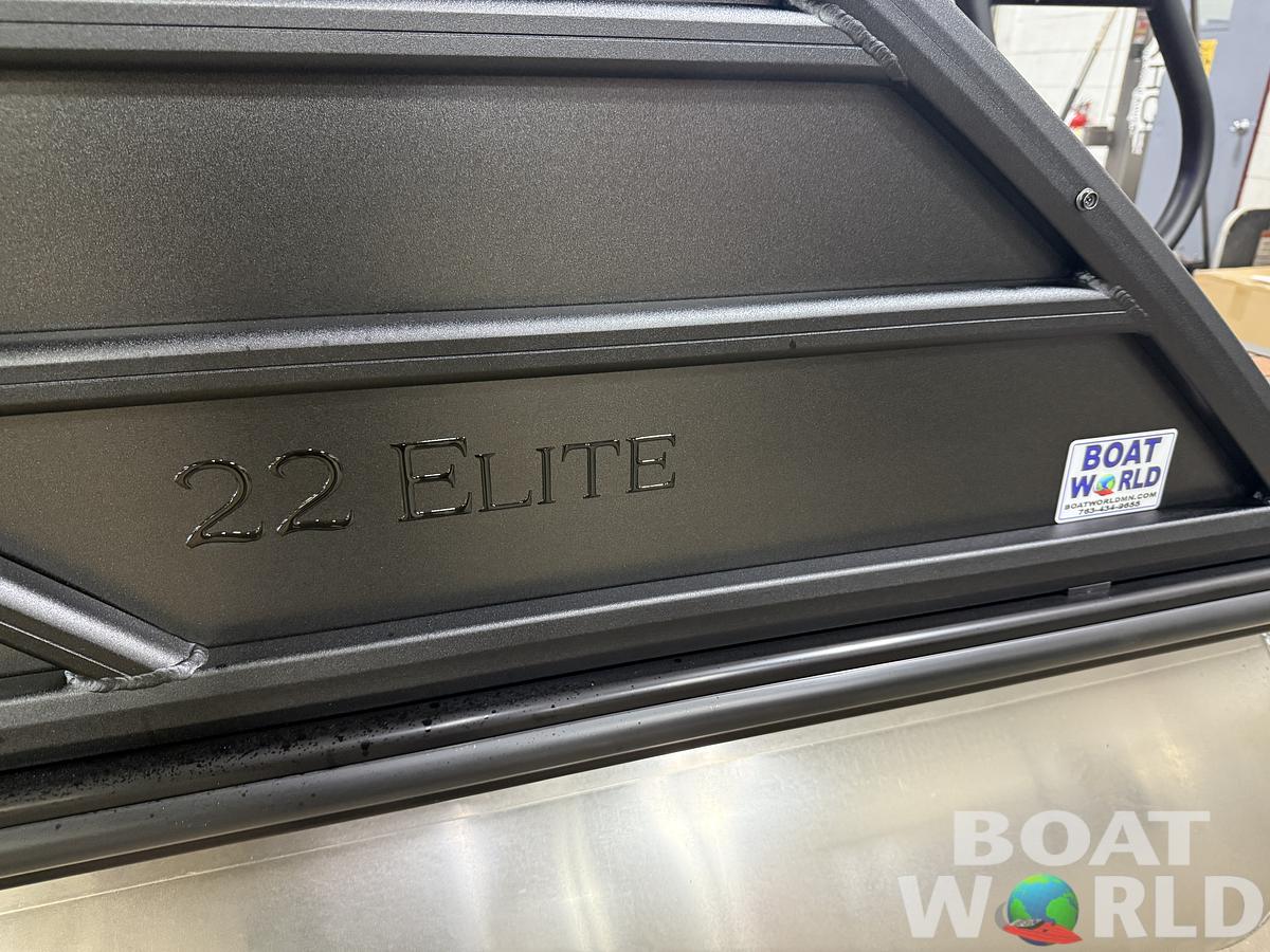 2026 Bentley Pontoons Elite 223 Admiral Quad Lounge Tritoon