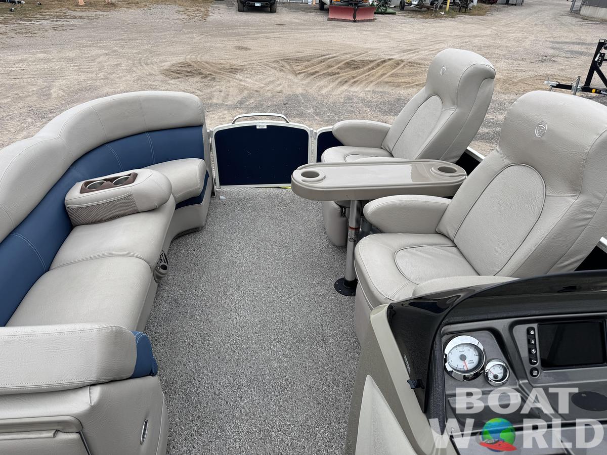 Used 2013 Premier 250 Intrigue Pontoon with 140HP Suzuki Fourstroke EFI